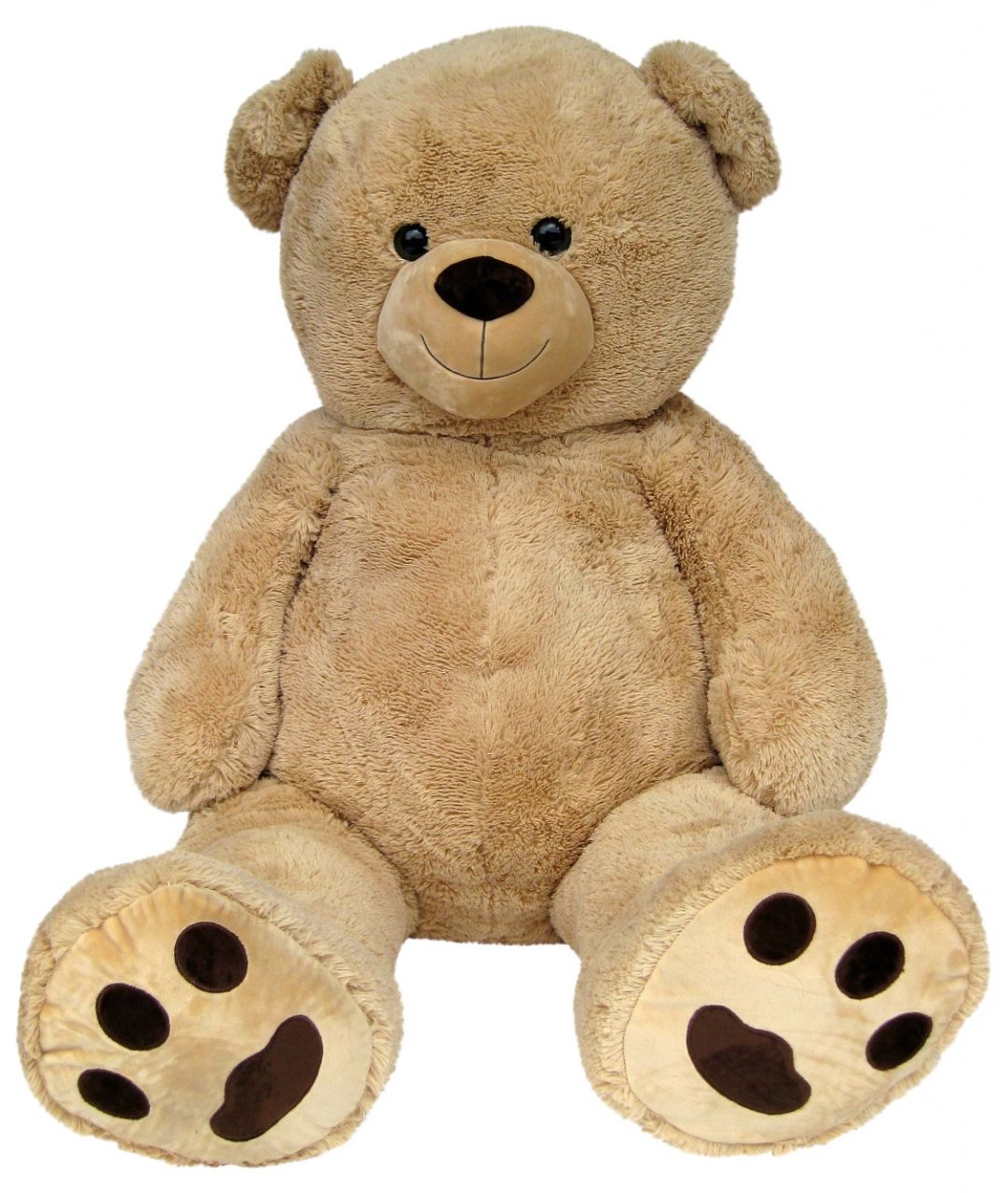XXL Riesen TEDDYBÄR 105 cm gross beige Plüsch-Bär Teddy Stoffbär Plüschtier Bär 